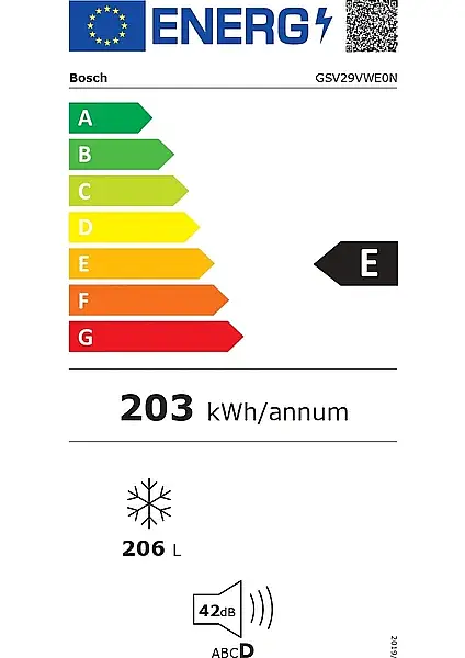 Bosch GSV29VWE0N Serie 4 Solo Derin Dondurucu - 4