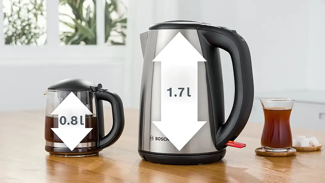 Bosch TTA5883 1800 W Çelik Demlikli Çay Makinesi - 3