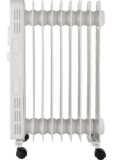 Kumtel Beyaz Radyatör 200 Watt 9 Dilim Isıtıcı Termostat Kontrollü Konforlu Kullanım - 3