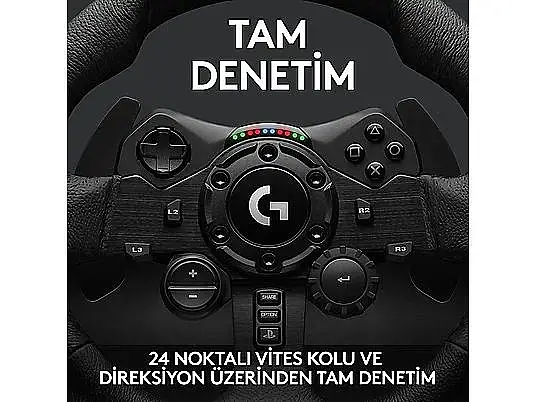 Logitech G G923 Driving Force Yarış Direksiyonu - 2