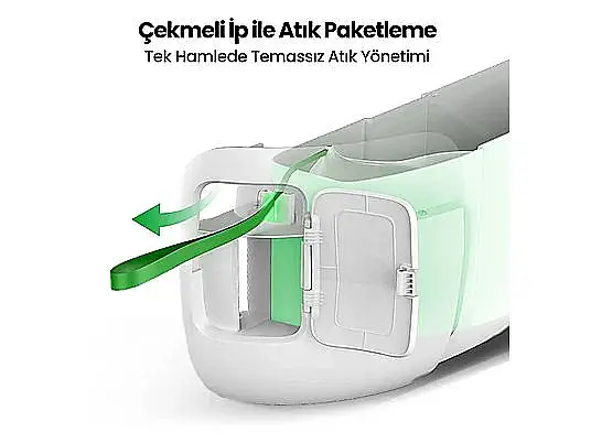 PETKIT Purobot Max Pro With Camera Akıllı Kedi Tuvaleti Beyaz - 5