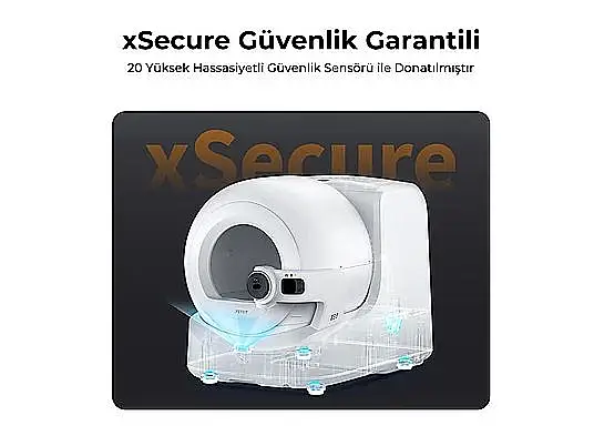 PETKIT Purobot Ultra Akıllı Kedi Tuvaleti Beyaz - 10