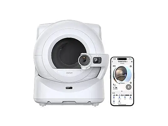 PETKIT Purobot Ultra Akıllı Kedi Tuvaleti Beyaz - 1