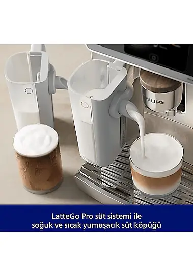 Philips 8000 Serisi LatteGo Pro EP8757/20 Tam Otomatik Espresso Makinesi - 3