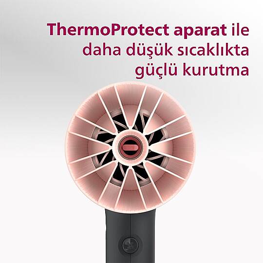 Philips BHD350/06 3000 Serisi Thermoprotect Saç Kurutma Makinesi - 3