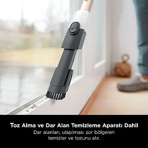 Shark Detect Clean&Empty Auto-Empty Sistemli Turbo Başlıklı Şarjlı Dikey Süpürge - 4
