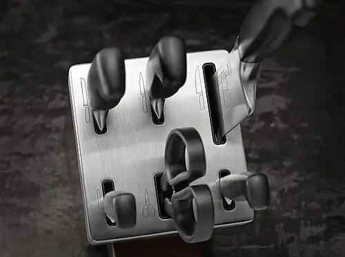 Zwilling 351450000 Four Star Bloklu 7 Parça Bıçak Seti - 4