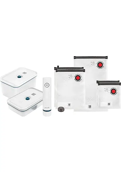 Zwilling Fresh & Save Plastik Vakumlu Başlangıç Seti 8 Parça BPA İçermeyen Malzeme ile Uzun Süre Tazelik - 1